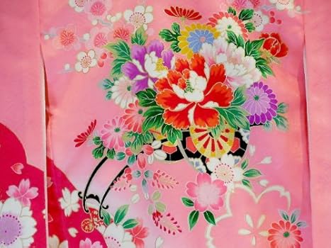 豪華刺繍に金箔❗️京友禅 お宮参り着物女の子  産着  祝着 襦袢付 お宮参り 着物 女の子 産着 赤ちゃん 特選 初着 伝統工芸品
